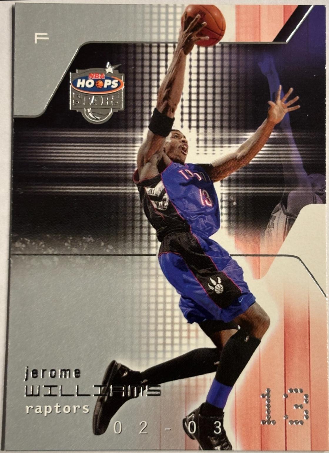 Jerome Williams #156 2002-03 Hoops Stars Basketball