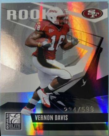 Vernon Davis #220 2006 Panini Donruss Elite Football