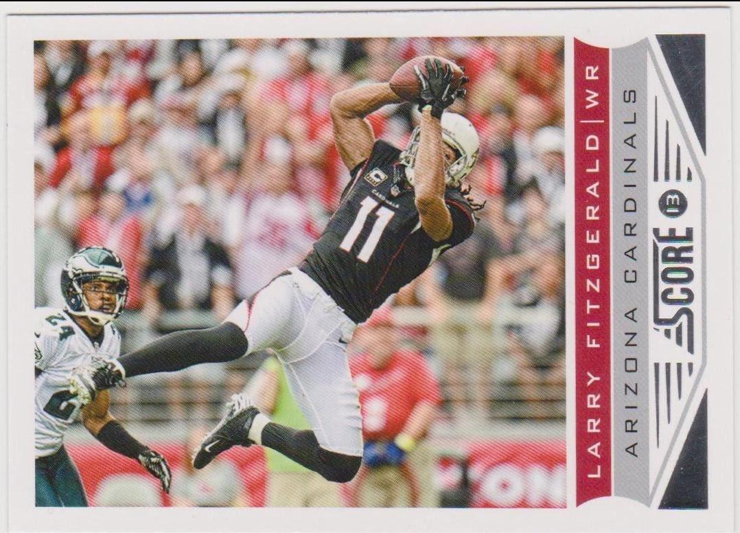 Larry Fitzgerald #2 Football Cards 2013 Panini Score