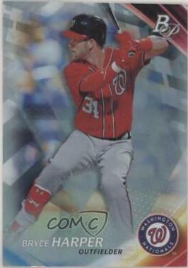 Bryce Harper #2 Baseball Cards 2017 Bowman Platinum