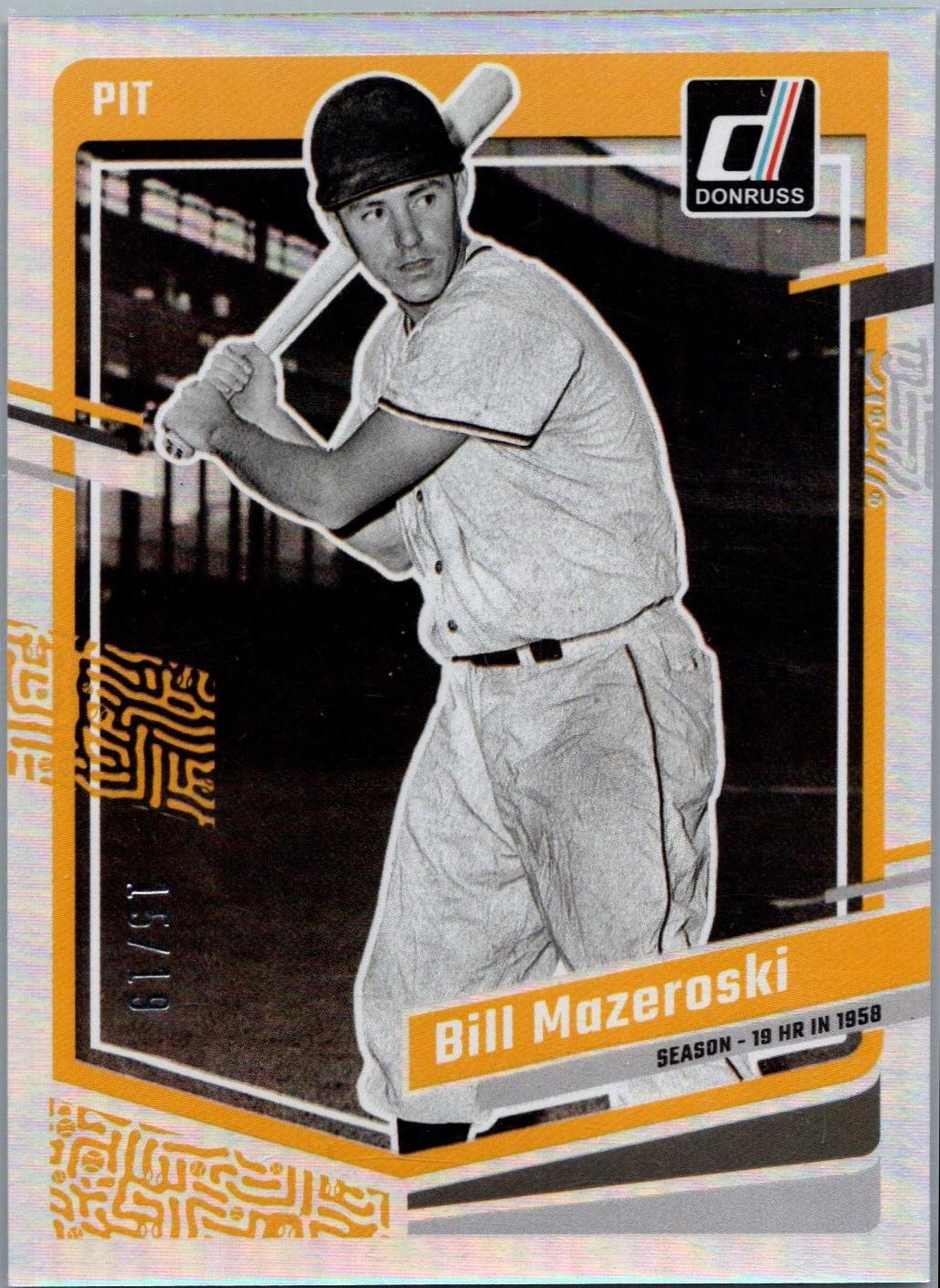 Bill Mazeroski [Season Stat Line] #198