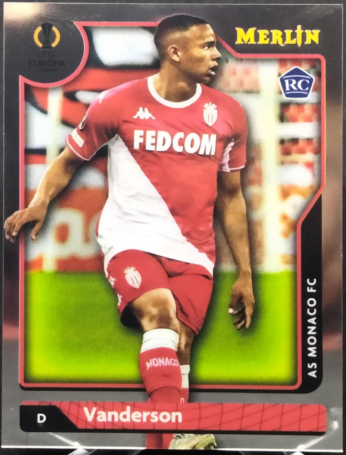 Vanderson #61 Soccer Cards 2021 Topps Merlin Chrome UEFA