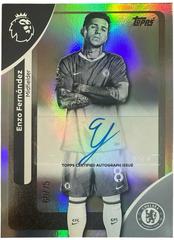Enzo Fernandez [Black White Sparkle] #AC-EF Soccer Cards 2025 Topps Premier League Autograph Prices