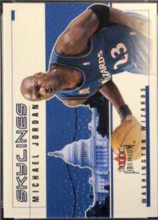 Michael Jordan #1 Basketball Cards 2002 Fleer Premium Skylines