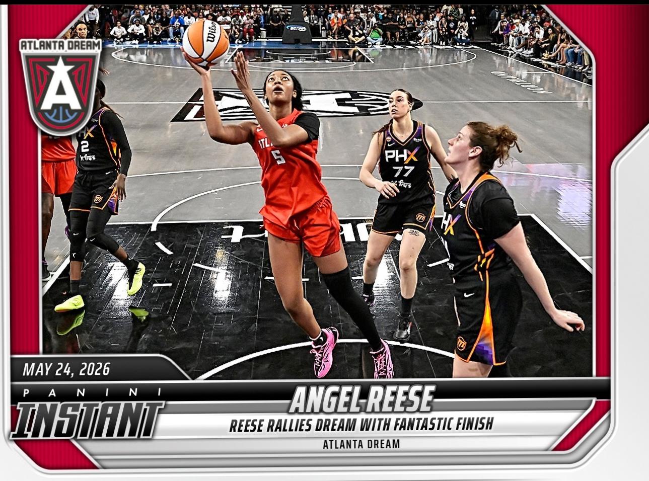 Angel Reese #87 2026 Panini Instant WNBA
