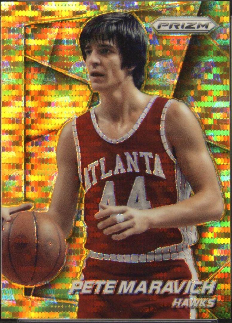Pete Maravich [Gold Pulsar Prizm] #30