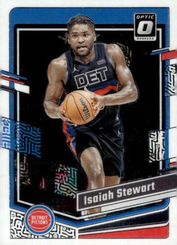 Isaiah Stewart #177 Basketball Cards 2023 Panini Donruss Optic