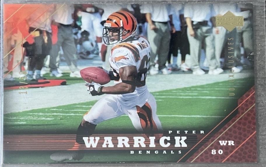 Peter Warrick [UD Exclusives] #39