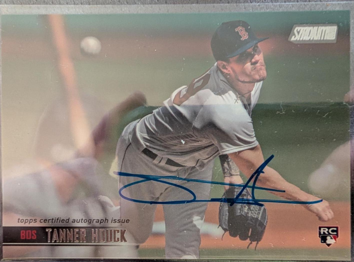 Tanner Houck #SCBA-THO Baseball Cards 2021 Stadium Club Autographs