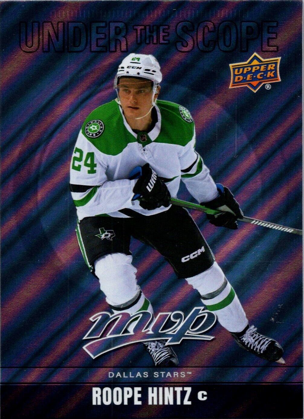 Roope Hintz #US-17 Hockey Cards 2024 Upper Deck MVP Under the Scope