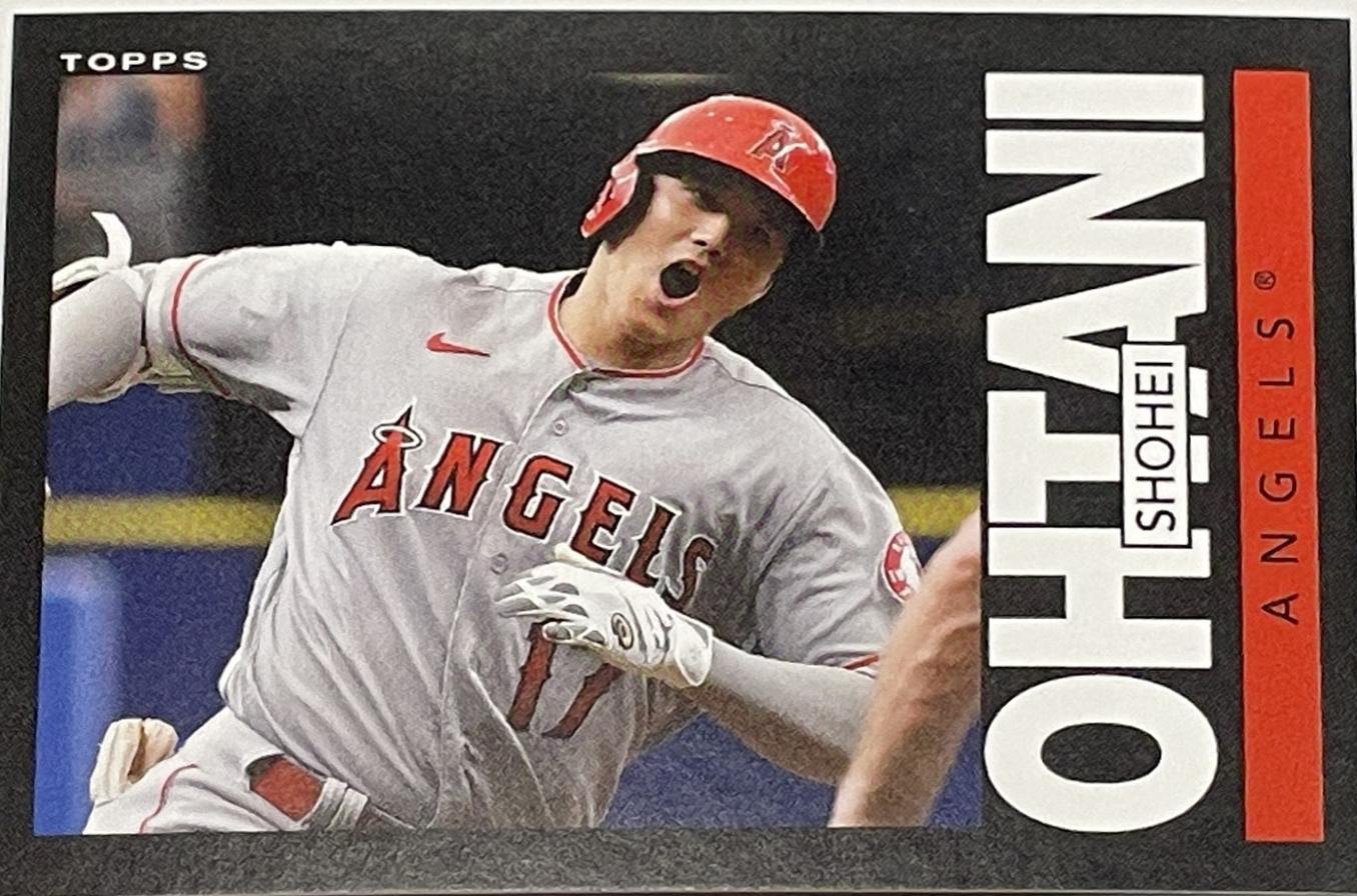 Shohei Ohtani #86 2021 Topps Throwback Thursday Baseball