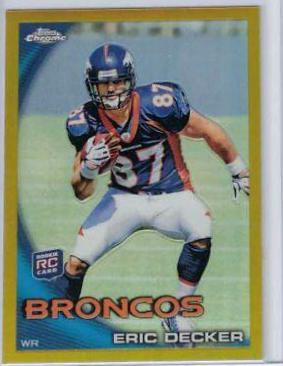 Eric Decker [Gold Refractor] #C98