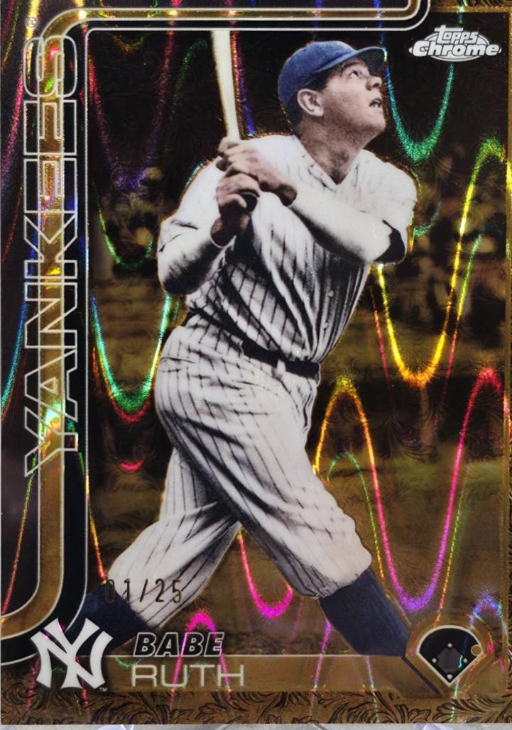 Babe Ruth [Gold RayWave] #3