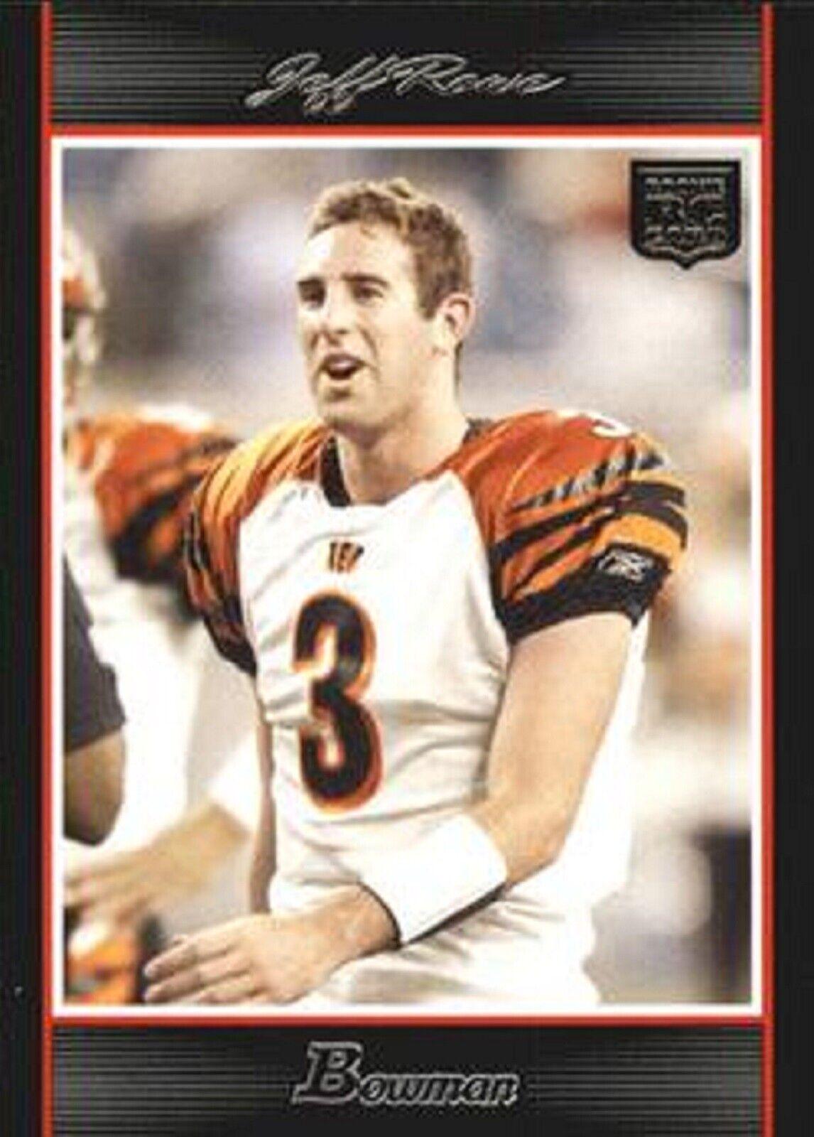 Jeff Rowe #123 2007 Bowman Football