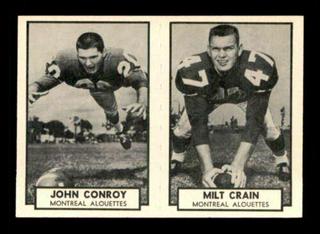 John Conroy, Milt Crain