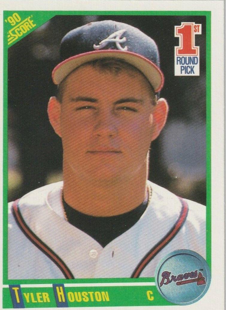Tyler Houston #677 Baseball Cards 1990 Score