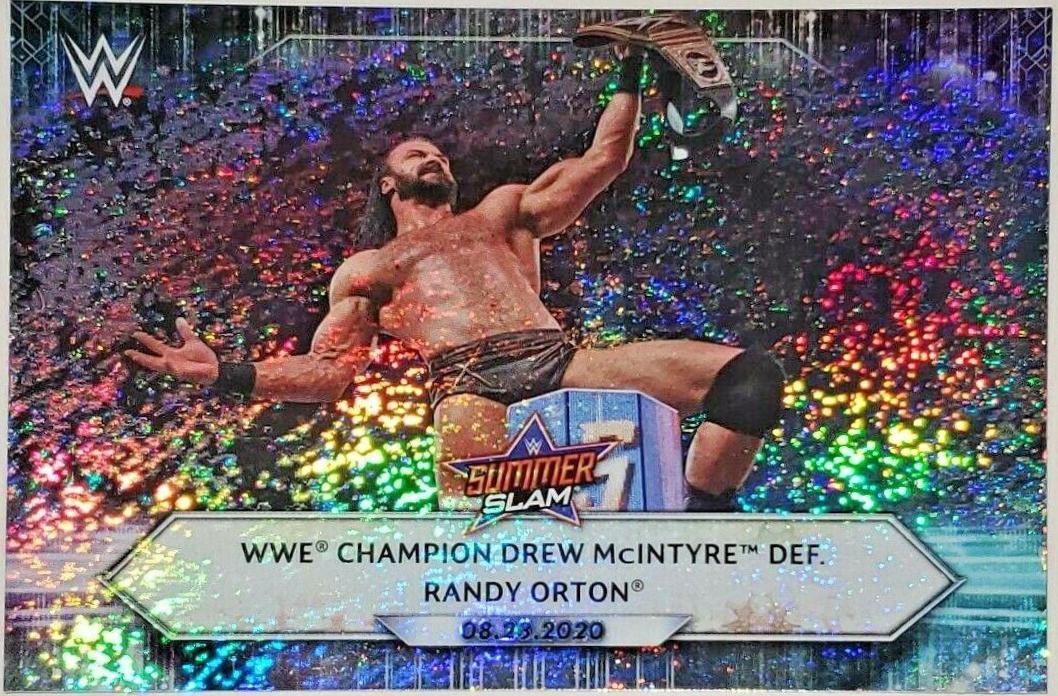 WWE Champion Drew McIntyre def. Randy Orton [Foilboard] #95 Prices ...