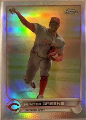 Hunter Greene #224 Baseball Cards 2022 Topps Chrome