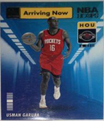 Usman Garuba #12 Basketball Cards 2021 Panini Hoops Arriving Now