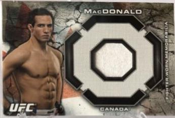 Rory MacDonald #BR-RM Ufc Cards 2013 Topps UFC Bloodlines Relics