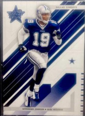 Keyshawn Johnson #25 Football Cards 2004 Leaf Rookies & Stars