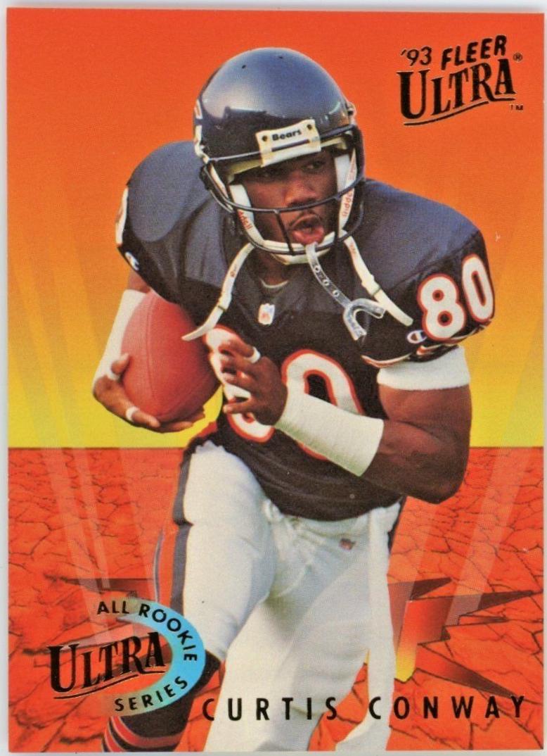 Curtis Conway #4 Football Cards 1993 Ultra All Rookie