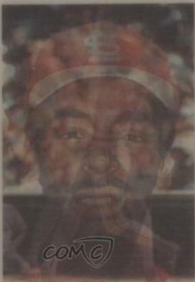 Willie McGee #19 Baseball Cards 1986 Sportflics