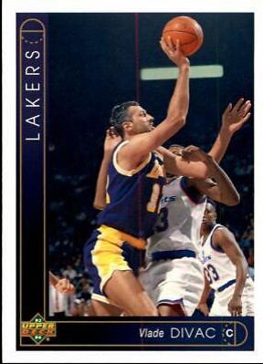 Vlade Divac #162 Basketball Cards 1993 Upper Deck