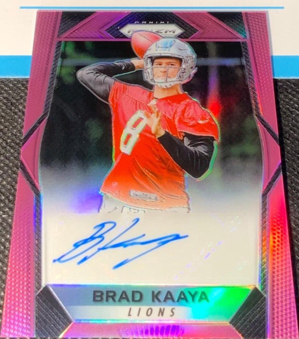 Brad Kaaya [Pink Prizm] #RA-BK