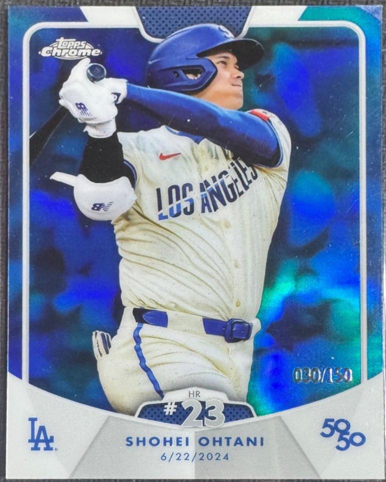 Shohei Ohtani [Blue Refractor] #HR23
