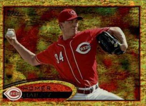 Homer Bailey [Gold Sparkle] #659