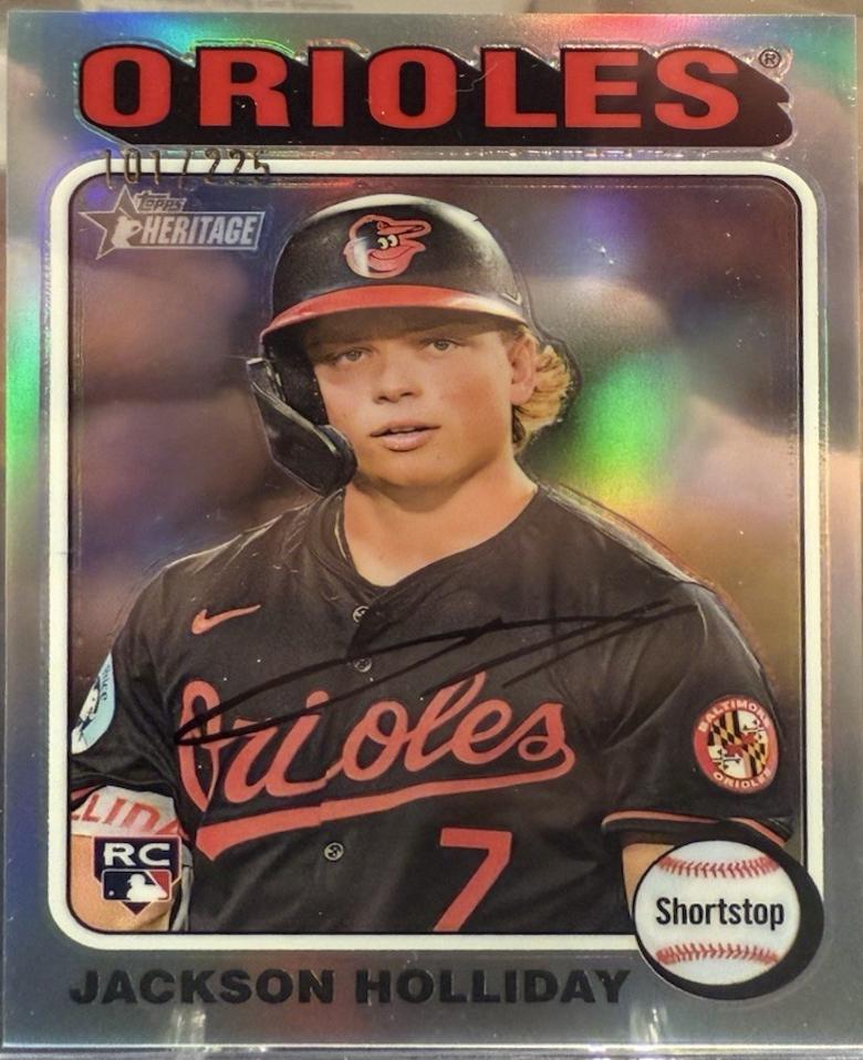 Jackson Holliday [Silver Chrome] #692