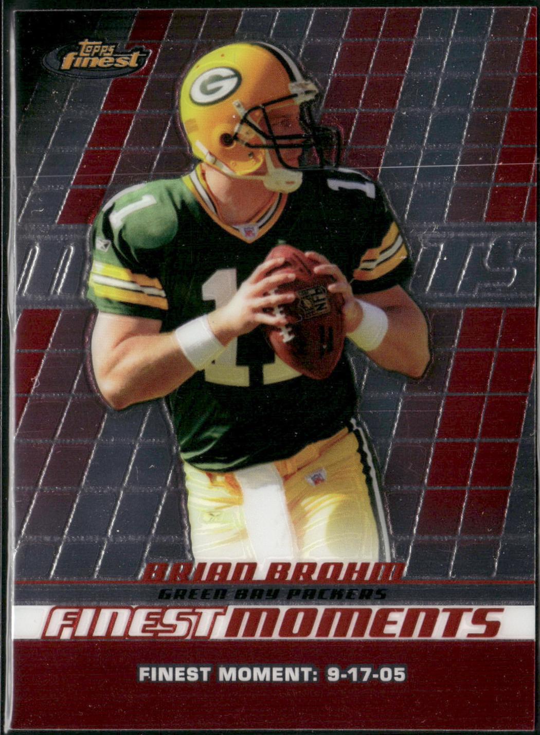 Brian Brohm #FM-BBR Football Cards 2008 Topps Finest Moments