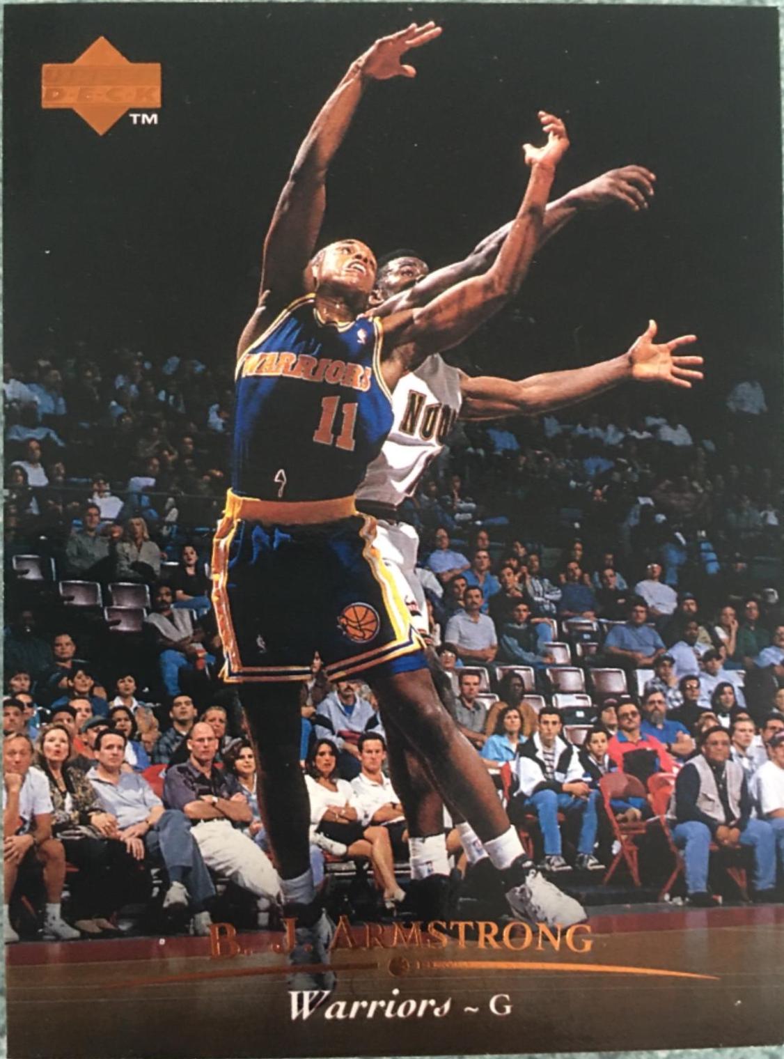 B.J. Armstrong #227 Basketball Cards 1995 Upper Deck