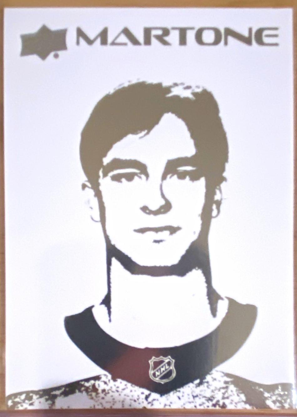Porter Martone #ST-33 2026 Upper Deck Stencils Hockey