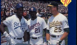Bo Jackson, Mark McGwire, Ruben Sierra