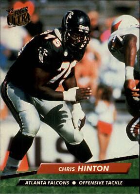 Chris Hinton #9 Football Cards 1992 Ultra
