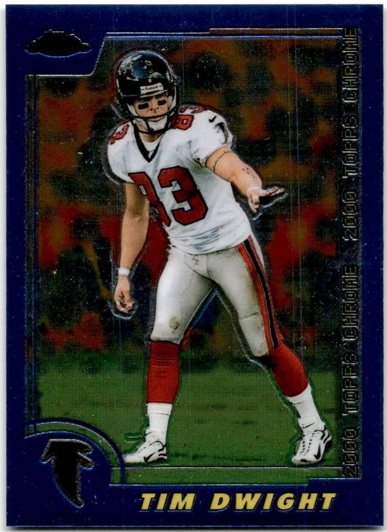 Tim Dwight #27 2000 Topps Chrome Football