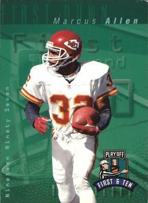 Marcus Allen #1 Football Cards 1997 Playoff