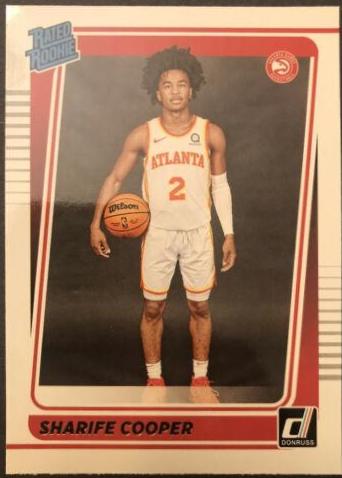 Sharife Cooper #208 Basketball Cards 2021 Panini Donruss