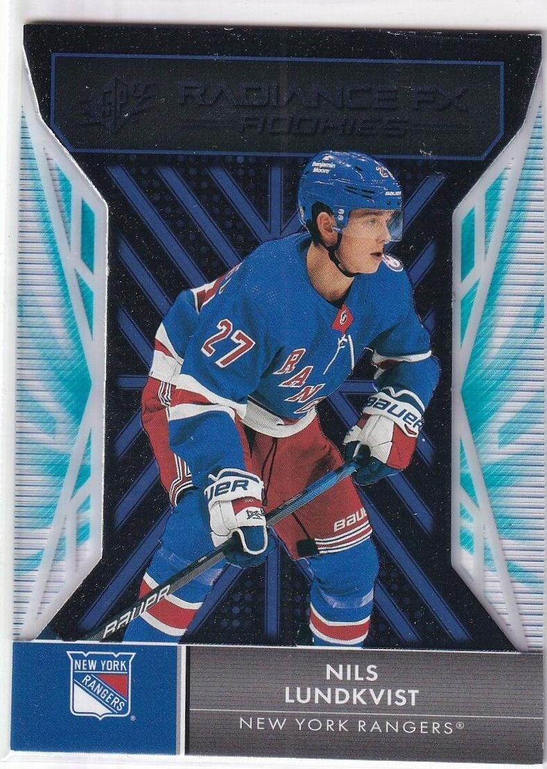 Nils Lundkvist #RFX-96 2021-22 SPx Hockey Radiance F/X