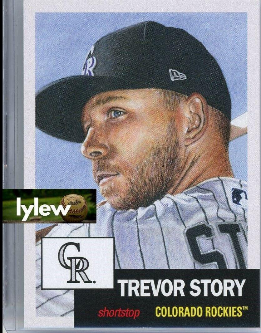 Trevor Story #84 2018 Topps Living Baseball