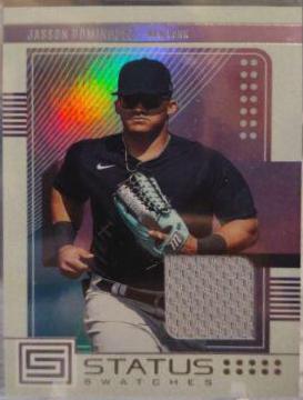 Jasson Dominguez #SS-JD 2023 Panini Chronicles Baseball Status Swatches