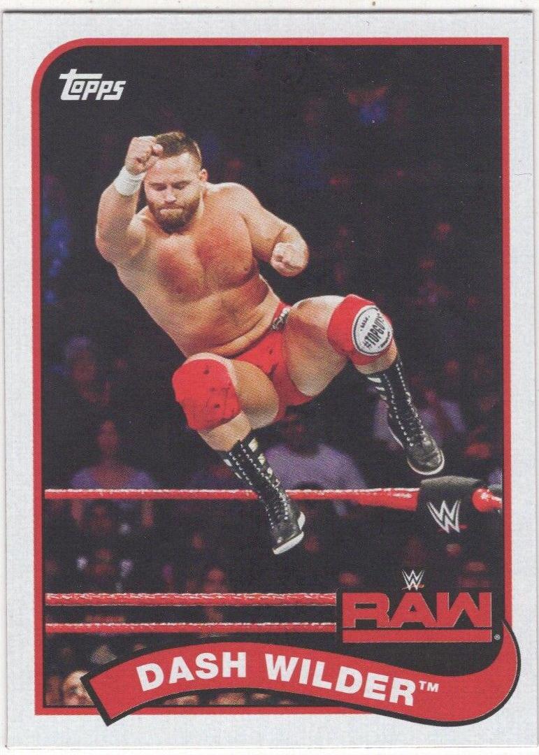 Dash Wilder #113 Wrestling Cards 2018 Topps WWE Heritage