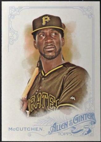 Andrew McCutchen #46 Baseball Cards 2015 Topps Allen & Ginter