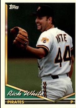 Rick White #121T Baseball Cards 1994 Topps Traded