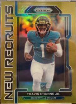 Travis Etienne Jr. [Gold Prizm] #NR-9