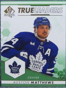 Auston Matthews #TL-5 Hockey Cards 2022 SP Authentic True Leaders