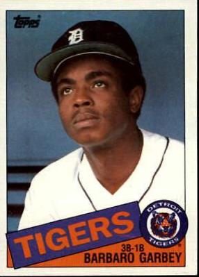 Barbaro Garbey #243 Baseball Cards 1985 Topps