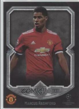 Marcus Rashford #19 Soccer Cards 2017 Topps Museum Collection UEFA Champions League